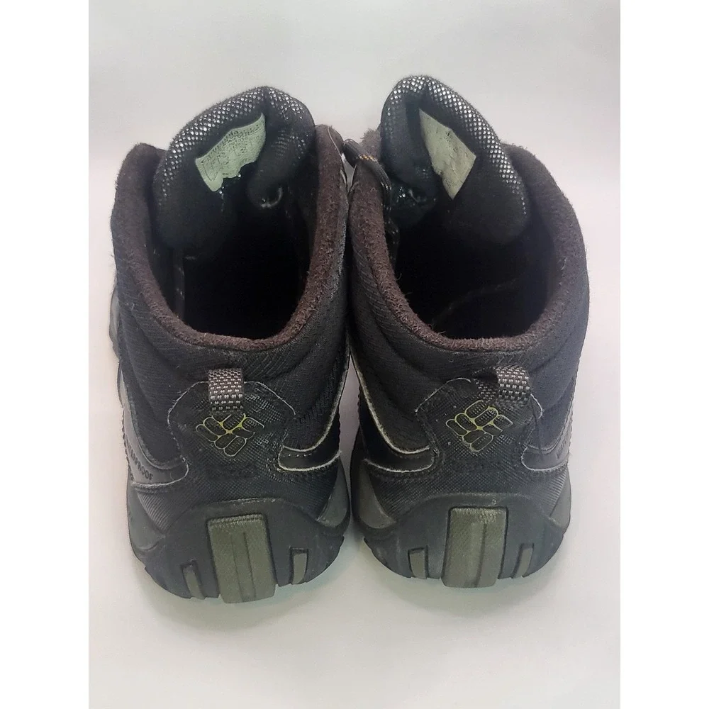 Columbia Newton Ridge Plus II Mens 9 Waterproof Hiking Boots Black Outdoor Trail
